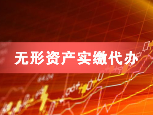 和田无形资产实缴资本代办